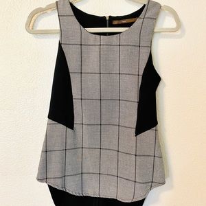 Black and White Tank